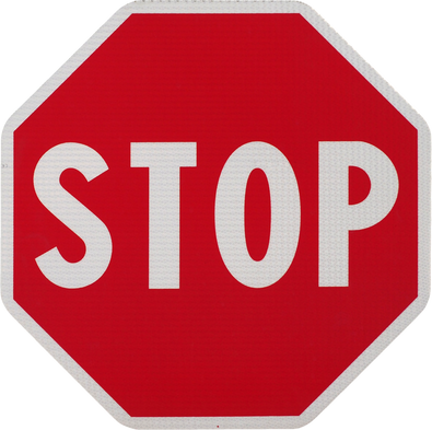 Stop Sign Isolated Transparent PNG