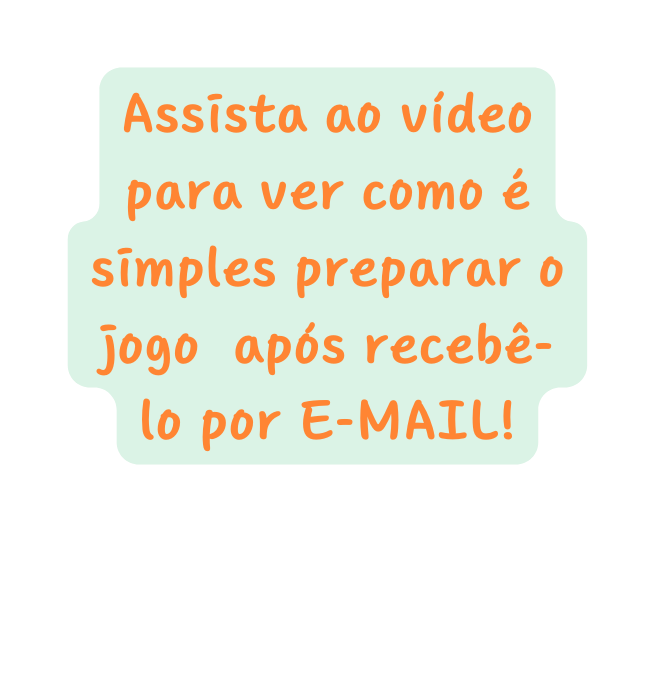 Assista ao vídeo para ver como é simples preparar o jogo após recebê lo por E MAIL